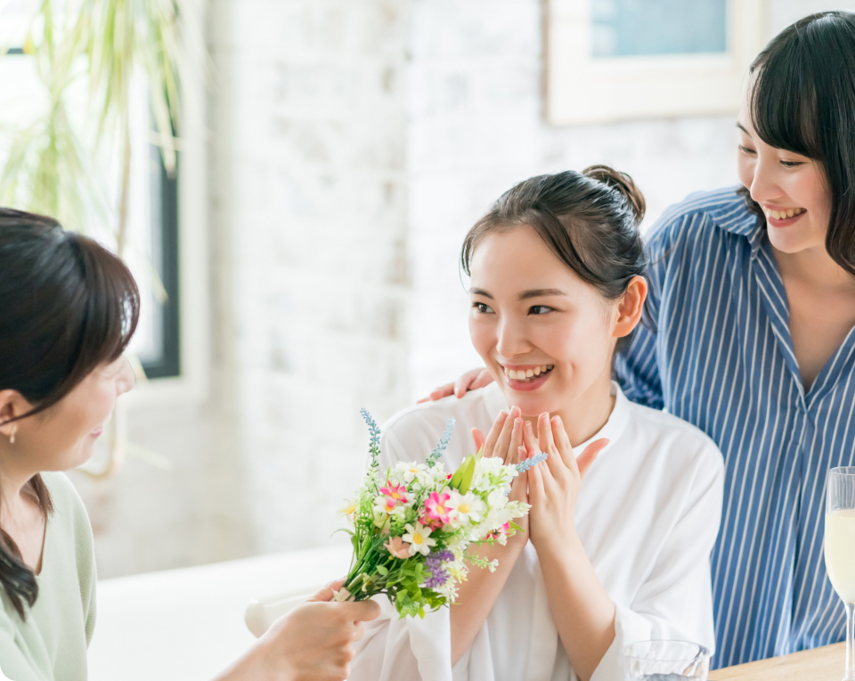友人へのプレゼントに