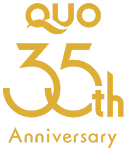 QUOカード35thロゴ