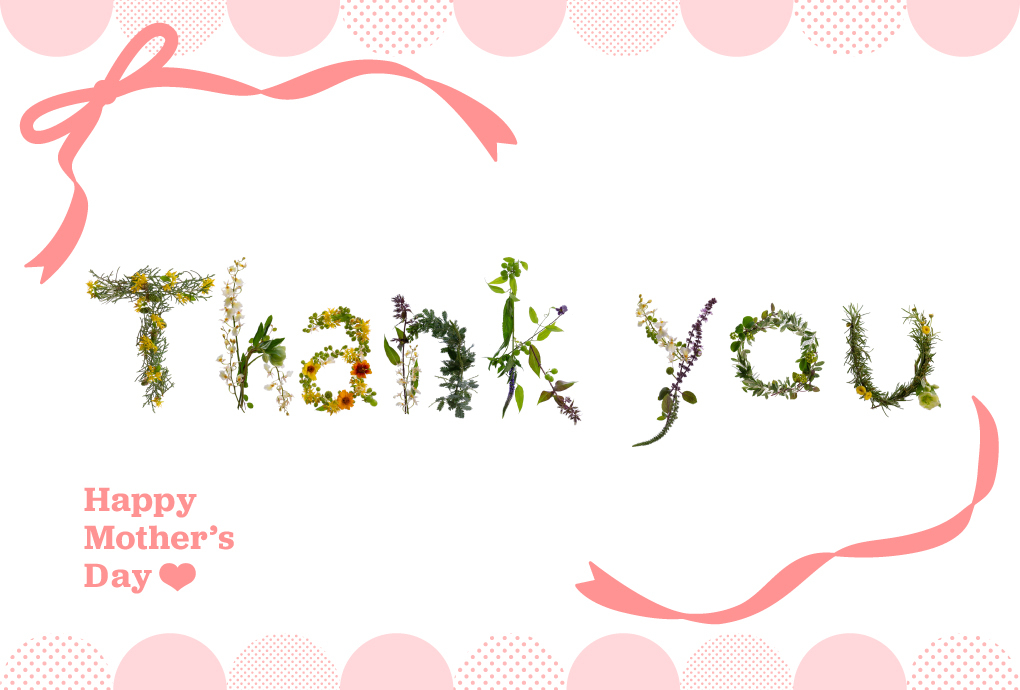 母の日 Thank you